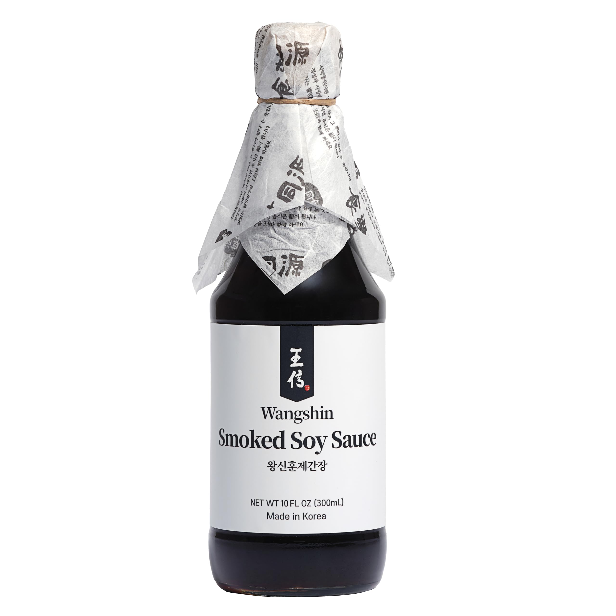 Premium Korean Smoked Soy Sauce - Aged 3 Years in Traditional Clay Pots (10 fl oz) | Made with Anchovies & Soybeans | Perfect for BBQ, Marinades & Asian Cooking