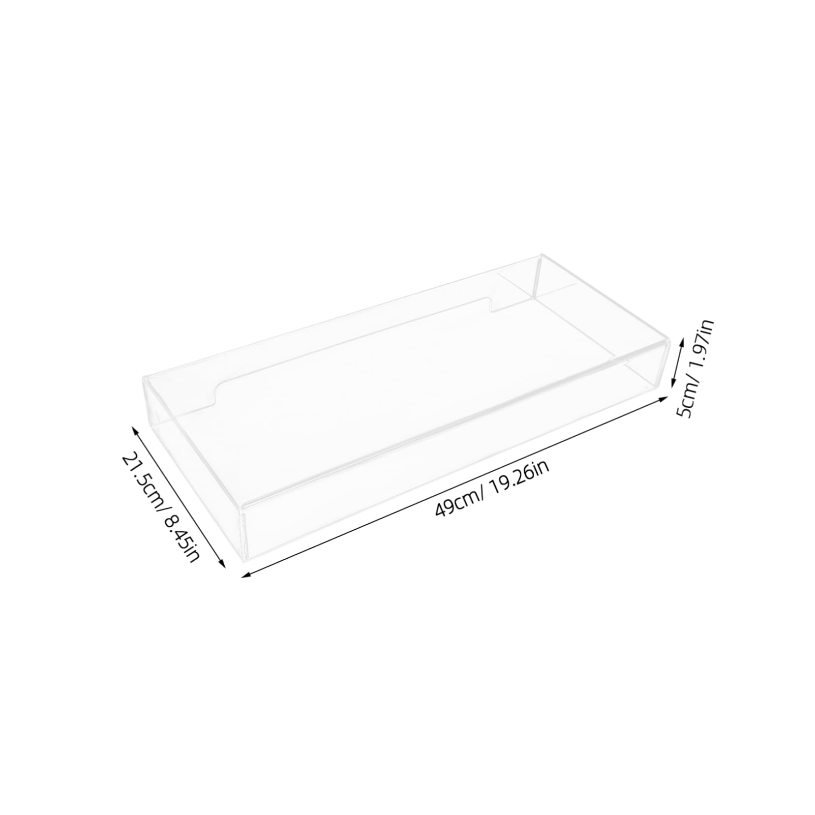 Zerodeko Clear Waterproof Keyboard Cover Protector - Universal Laptop & Computer Keyboard Case Accessory for Home, Office, and Travel Use