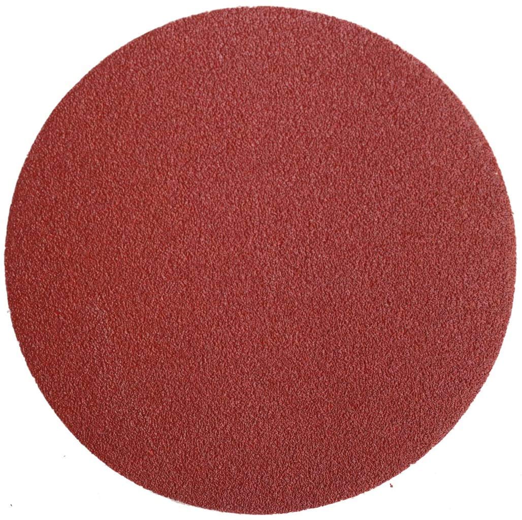 **Auniwaig 12 Inch 100/180 Grit Sanding Discs - PSA Backing, No-Hole, Aluminum Oxide, 5-Pack - Perfect for Metal, Wood, Plastic, Leather & Rubber - Ideal for Orbital Sanders & DIY Projects**