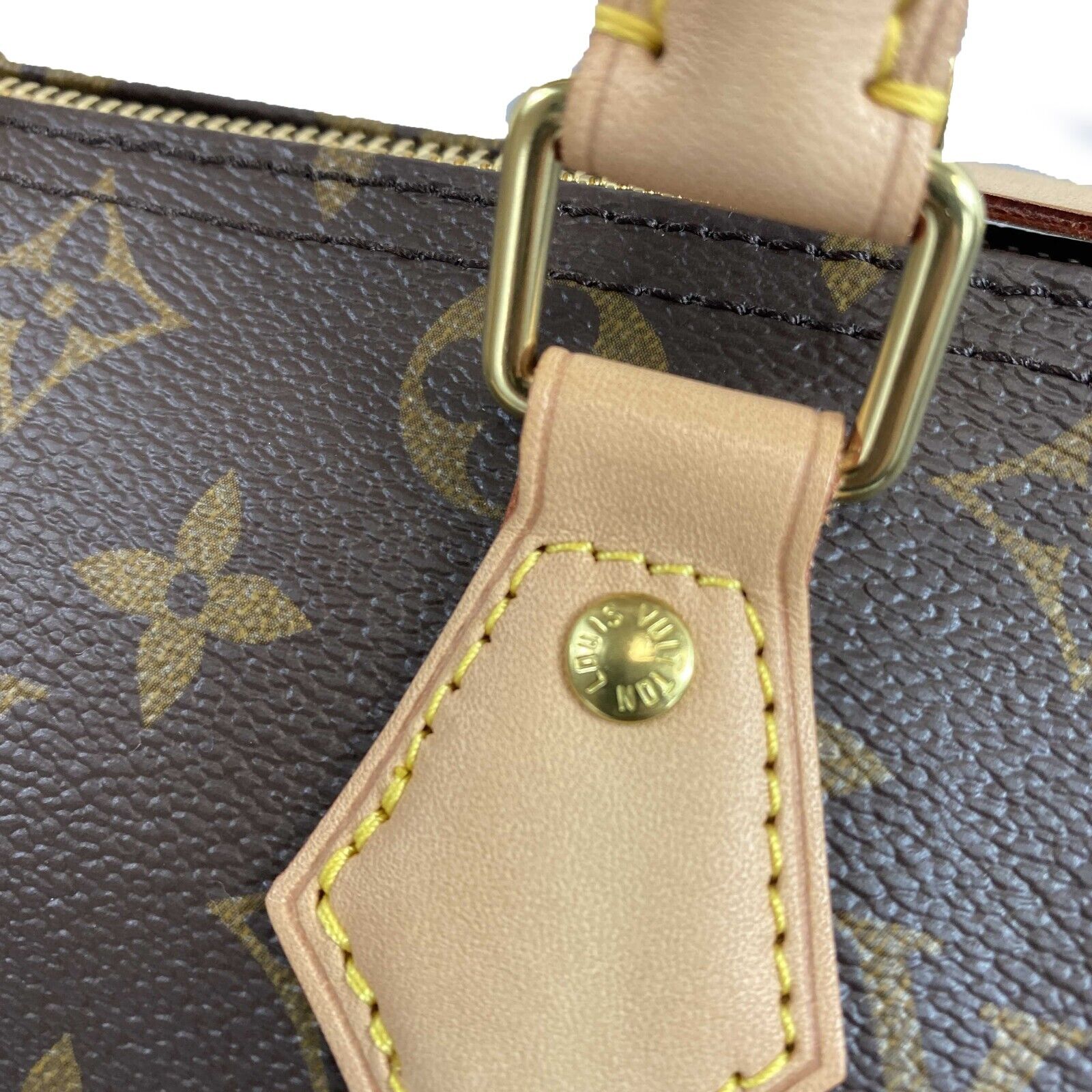 Louis Vuitton Speedy 25 Handbag - Brown Monogram Coated Canvas Shoulder Bag for Women | Perfect for Work, Travel & Everyday Use