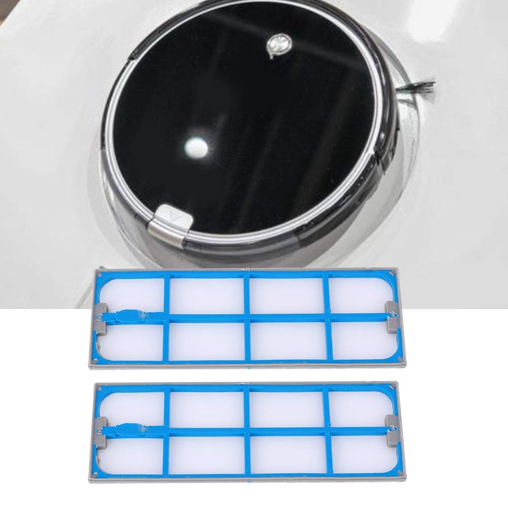 iLife A6 Robot Vacuum Cleaner Replacement HEPA Filter - 2 Pack Air Purifier & Dust Vacuum Parts for Pet Hair, Allergies & Home Cleaning