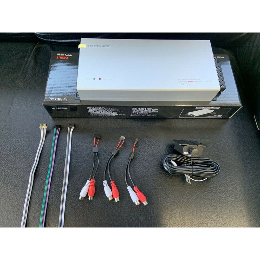 NESA TD 55 900W 5 Channel Micro Amplifier - Compact Powerhouse for Car Audio & Home Theater Systems | Perfect for Music Lovers & DIY Installations