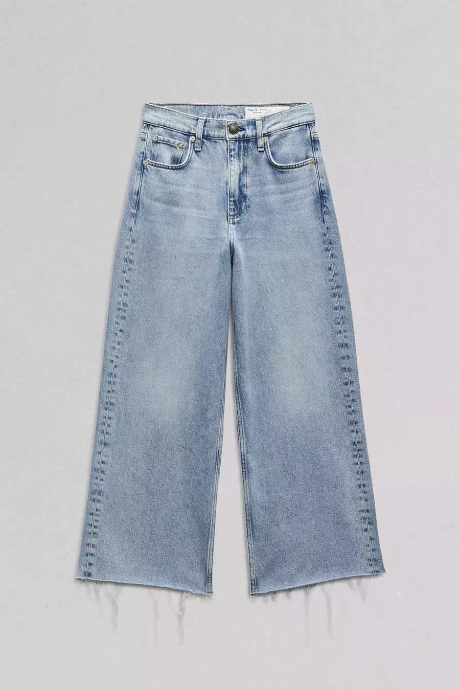 Andi Ankle Wide Leg Jean - High Waist Stretch Denim Pants for Women | Casual & Office Wear | Perfect for Everyday Outfits and Work Attire