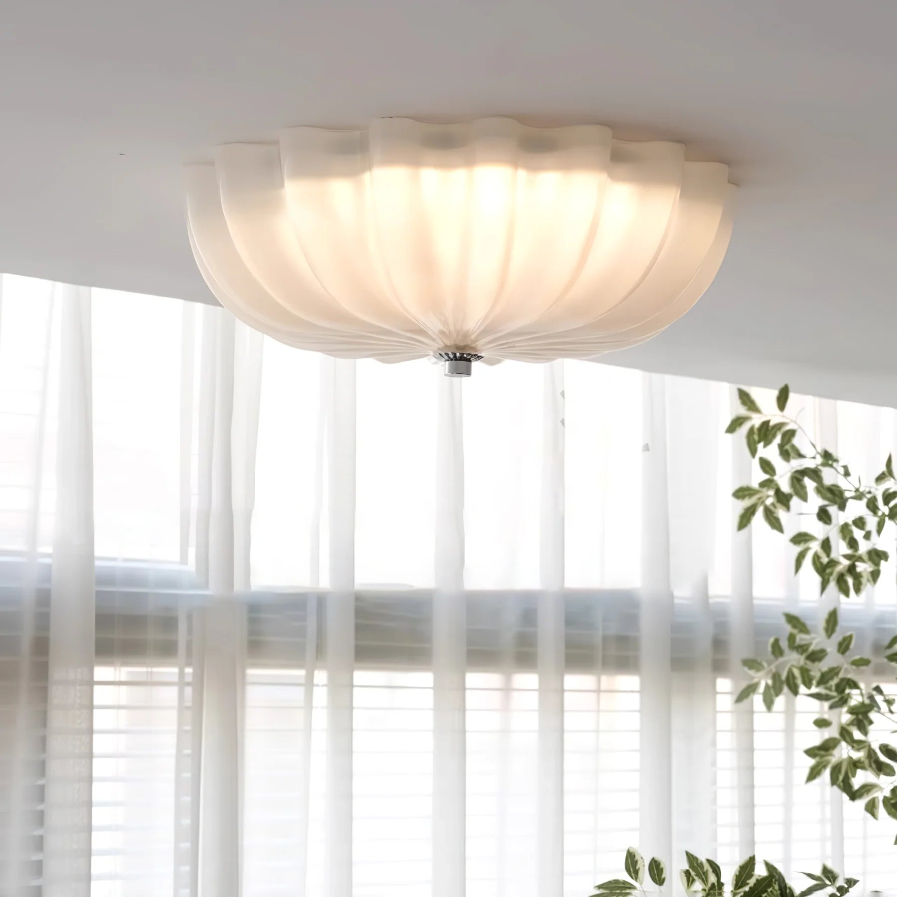 Modern Oman Glass Ceiling Light Fixture - Elegant Crystal Chandelier for Living Room, Bedroom & Dining Room Lighting - Perfect for Home Decor & Interior Design