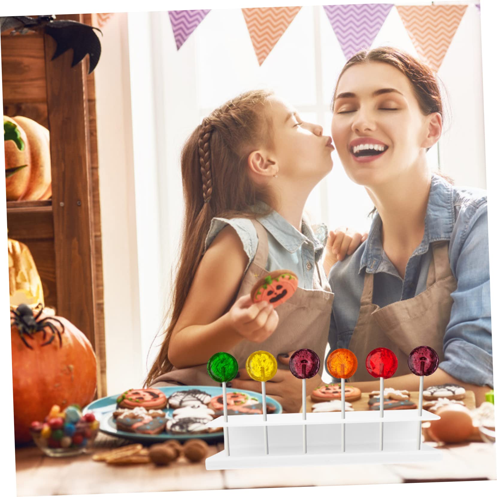 TOPBATHY Simple Dessert Stand Holder for Lollipops - Perfect for Birthday Party Decorations, Candy Buffets, and Sweet Table Displays