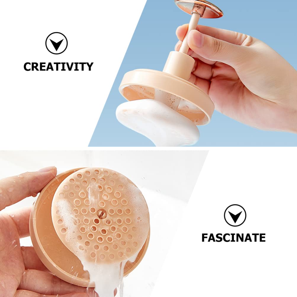 TOPBATHY Facial Foam Maker - Rich Creamy Foam Generator for Deep Cleansing & Skincare, Pink Bubble Maker for Gentle Face Wash - Perfect for Daily Skincare Routine & Spa-Like Experience at Home