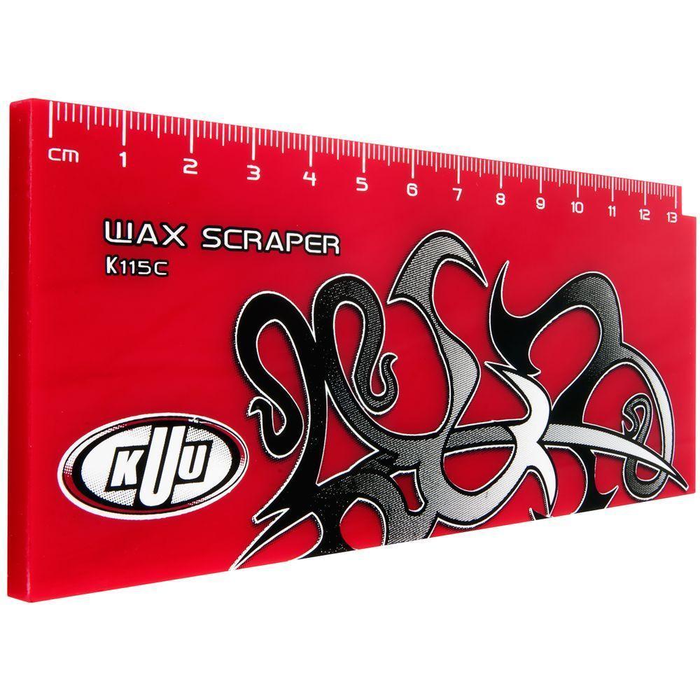 KUU Ski Plexi Scraper 1/8 Inch - Premium Ski Edge Tuning Tool for Snowboard & Ski Maintenance - Perfect for Winter Sports Enthusiasts