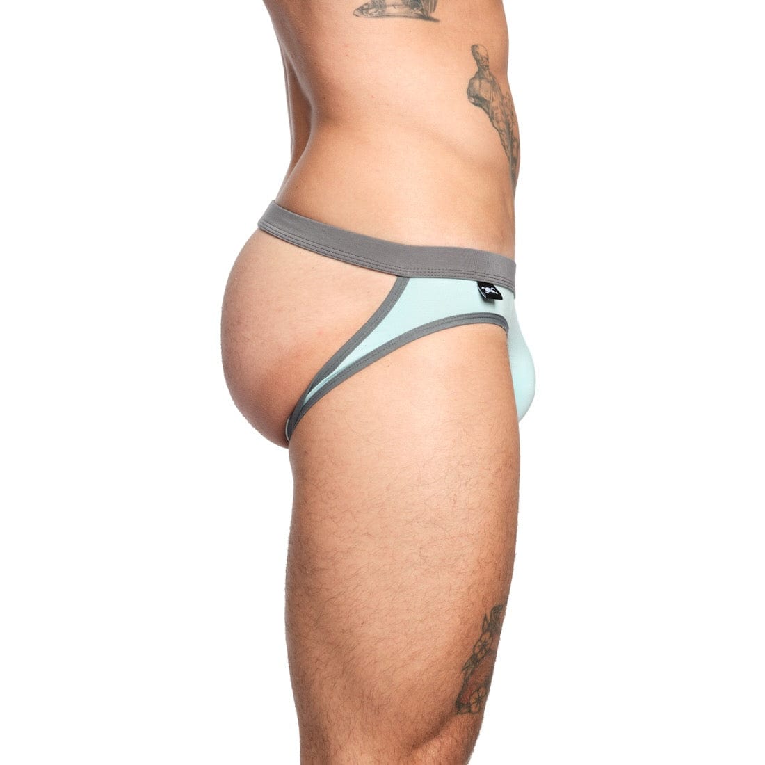 Just The Bones Cloud Y Jock Sky - Comfortable Athletic Underwear for Men - Perfect for Running, Gym Workouts & Everyday Wear