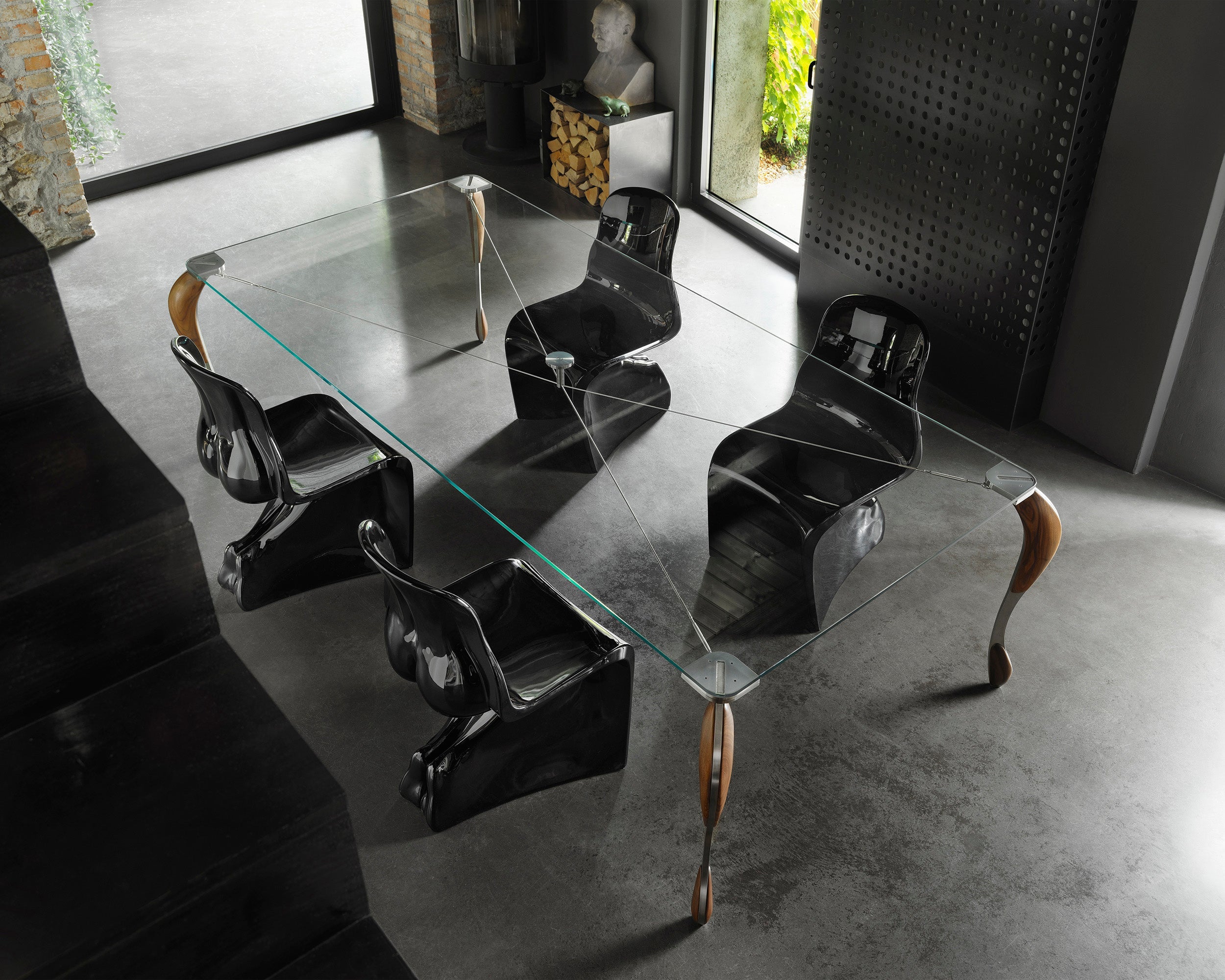 Casamania Her Chair - Modern Accent Chair for Living Room, Bedroom & Office - Stylish Comfort for Home Decor & Relaxation