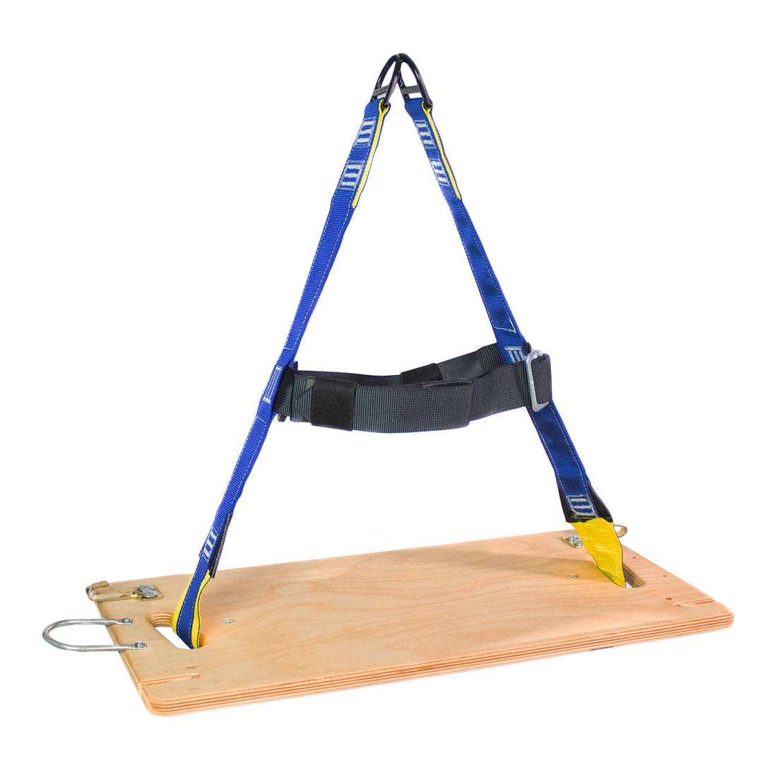 Sky Genie 2 Point Suspension Chair with Waist Harness - Professional Aerial Yoga Swing for Home & Studio - Perfect for Fitness, Relaxation and Anti-Gravity Workouts
