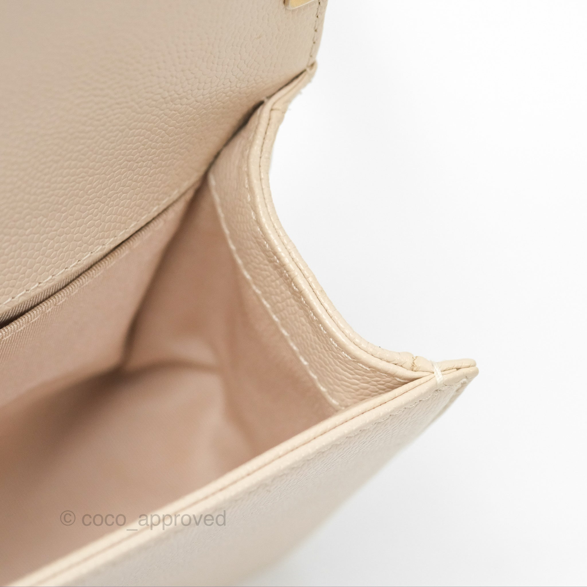 Chanel Chevron Small Boy Bag in Cream Ivory Caviar Leather with Aged Gold Hardware - Perfect for Luxury Fashion & Everyday Elegance