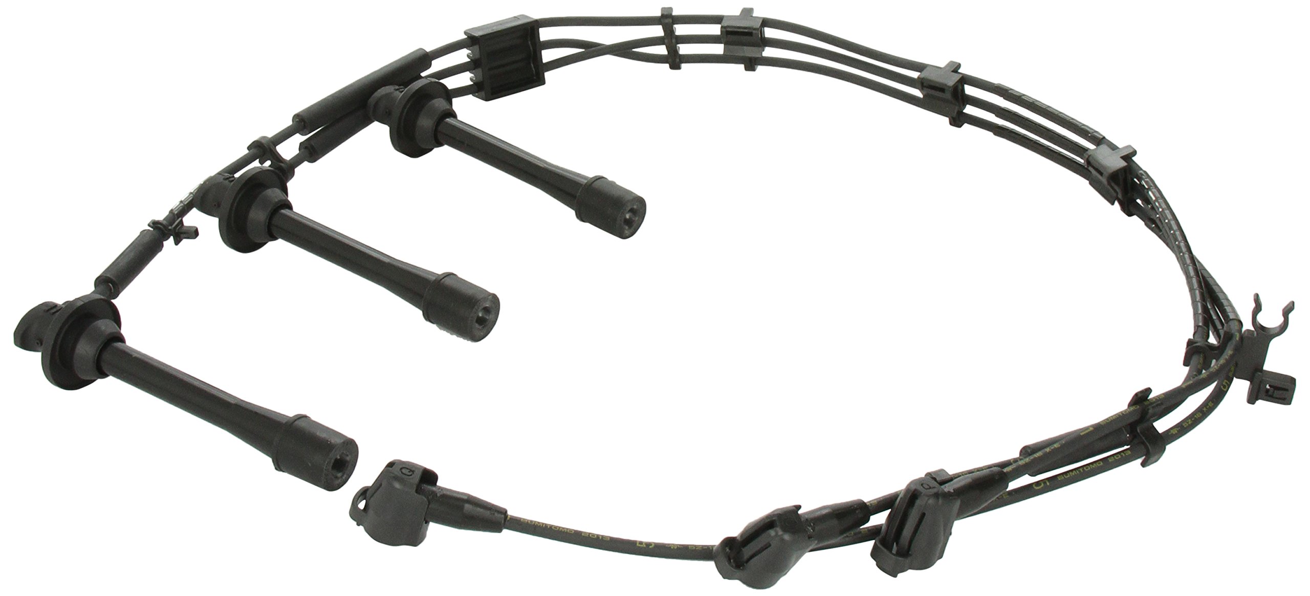 Toyota Genuine Spark Plug Wire Set - High Performance Ignition Cables for Toyota Vehicles - Perfect for Engine Maintenance & Tune-Ups