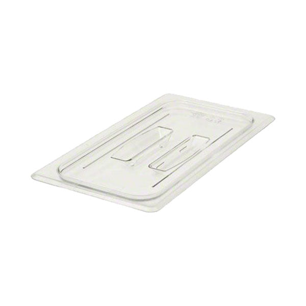 Cambro 30CWCH135 Camwear 1/3 Size Clear Food Pan Lid with Handle - Durable Commercial Kitchen Essential for Catering, Buffets & Food Storage