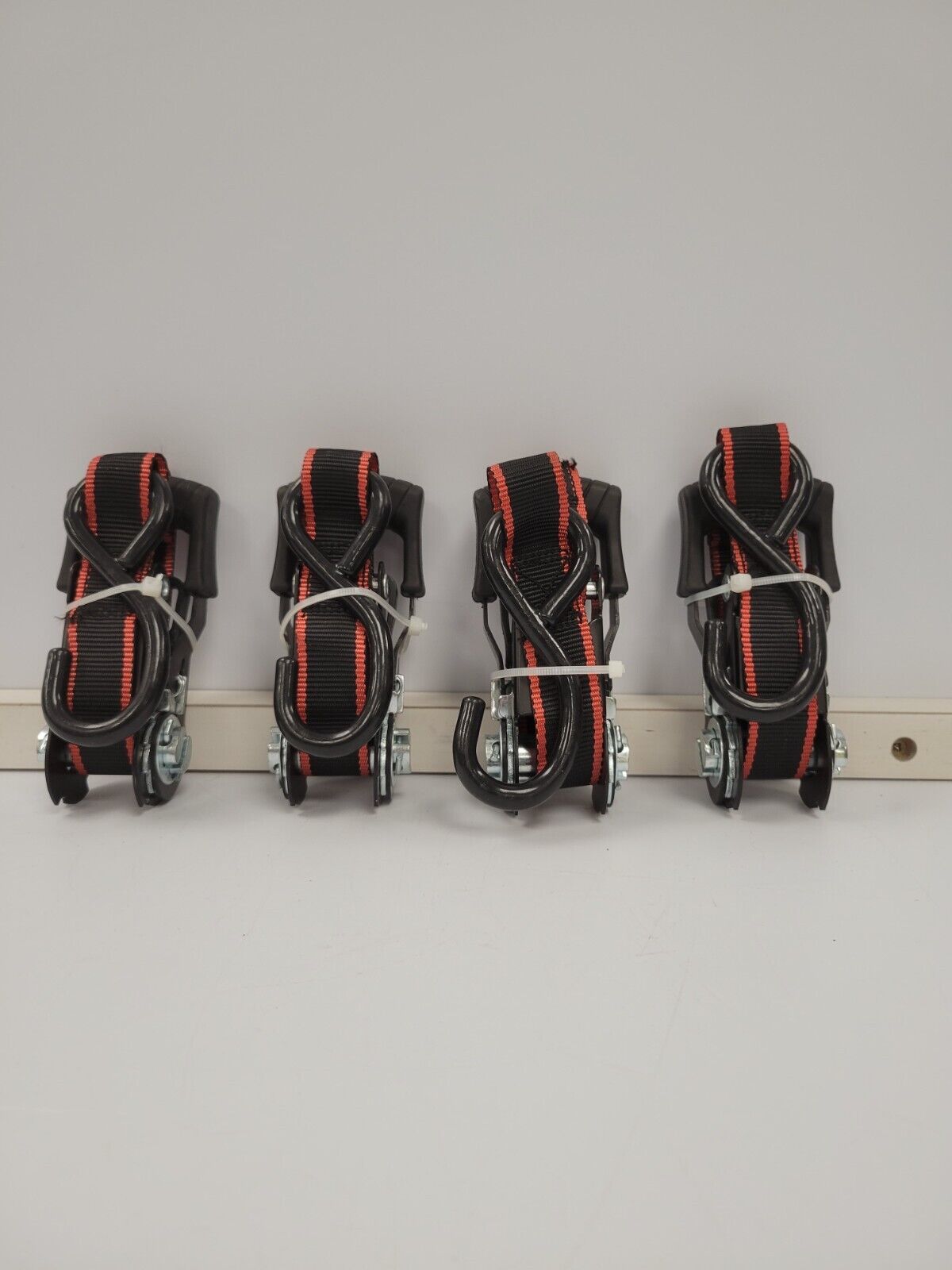 Husky Ratchet Strap - Heavy Duty 12-Pack for Secure Cargo Transport - Perfect for Trucks, Trailers & Moving Supplies