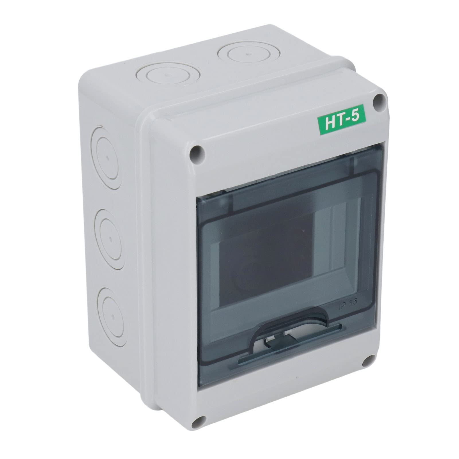 ABS Transparent Distribution Junction Box with Flip Cover - Waterproof Cable Organizer for Home & Office Electrical Wiring - Ideal for Switchboards, Circuit Breakers & Power Distribution Panels