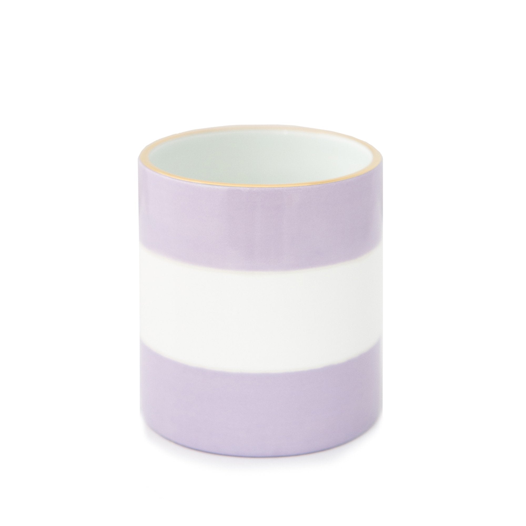 Jilly Cup with Canopy Stripe Design - Elegant and Stylish Drinking Glass for Home, Office, and Outdoor Use