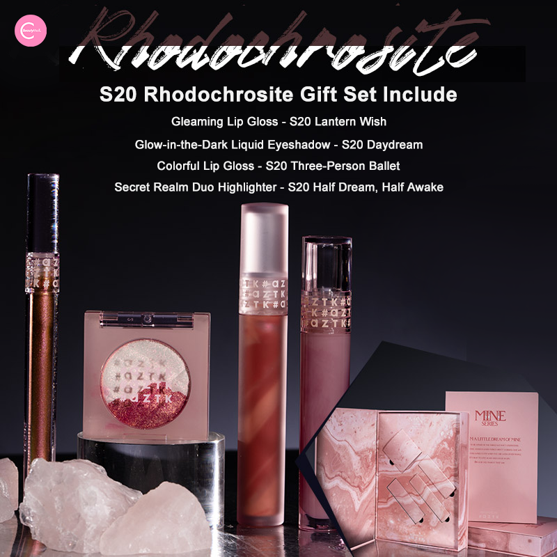 AZTK Mineral Treasures Gift Box - Premium Crystal Collection for Meditation, Home Decor & Spiritual Healing