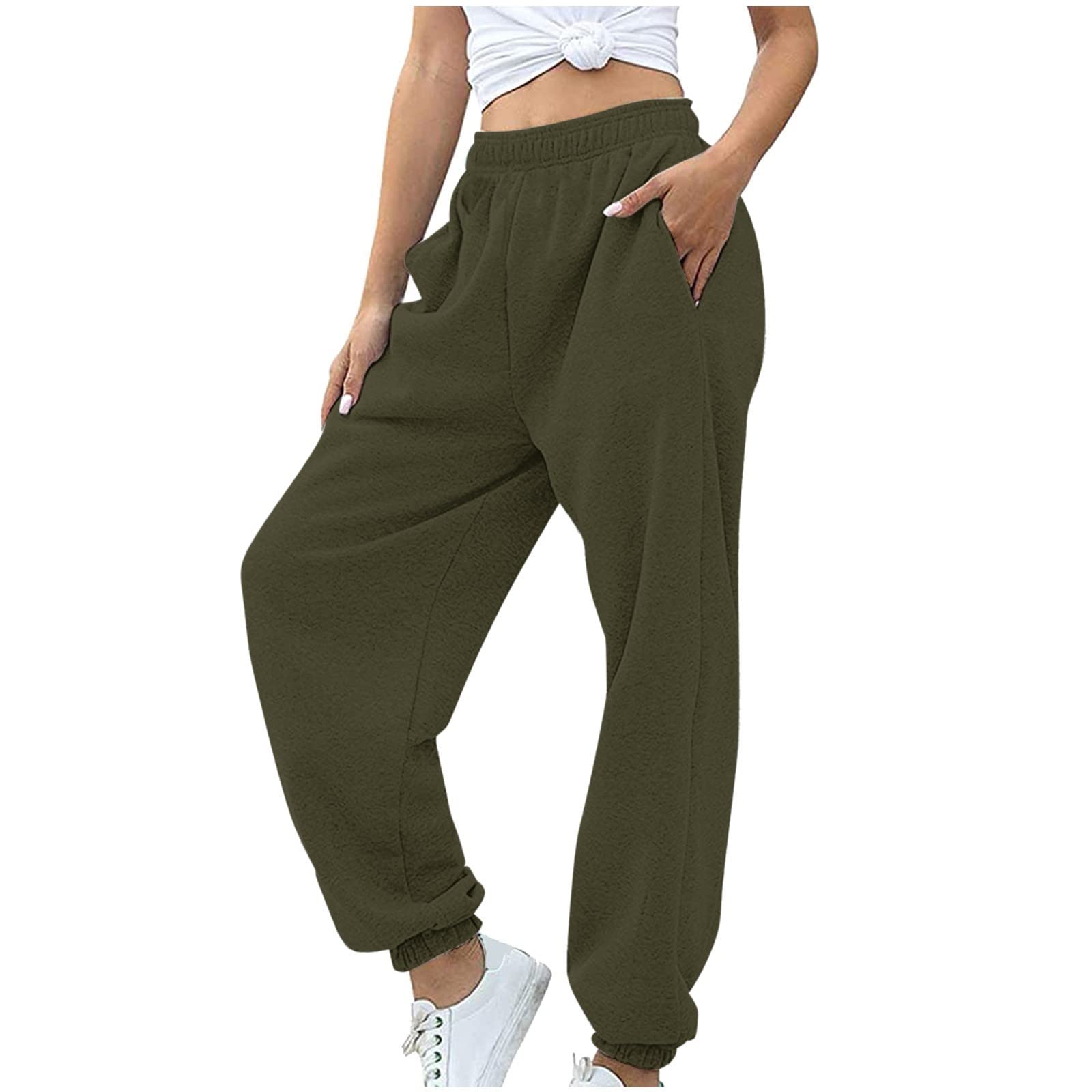 2024 Women's Plus Size Baggy Sweatpants - High Waisted Loose Joggers for Workout & Casual Wear | Comfortable Athletic Trousers for Yoga, Running, Lounging