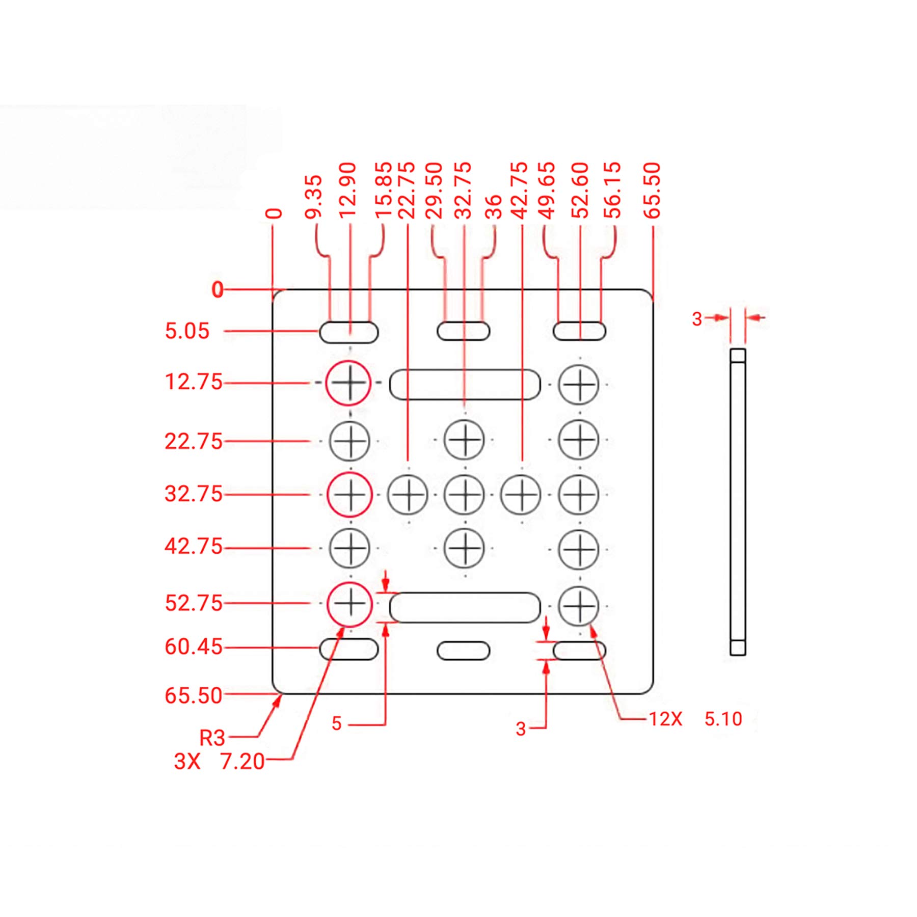 OpenBuilds V Gantry Plate Set with Small V-Wheels - Compatible with 3D Printers & 2020 V-Slot Aluminum Profiles | DIY CNC Machine Parts for 3D Printing & Laser Cutting Projects