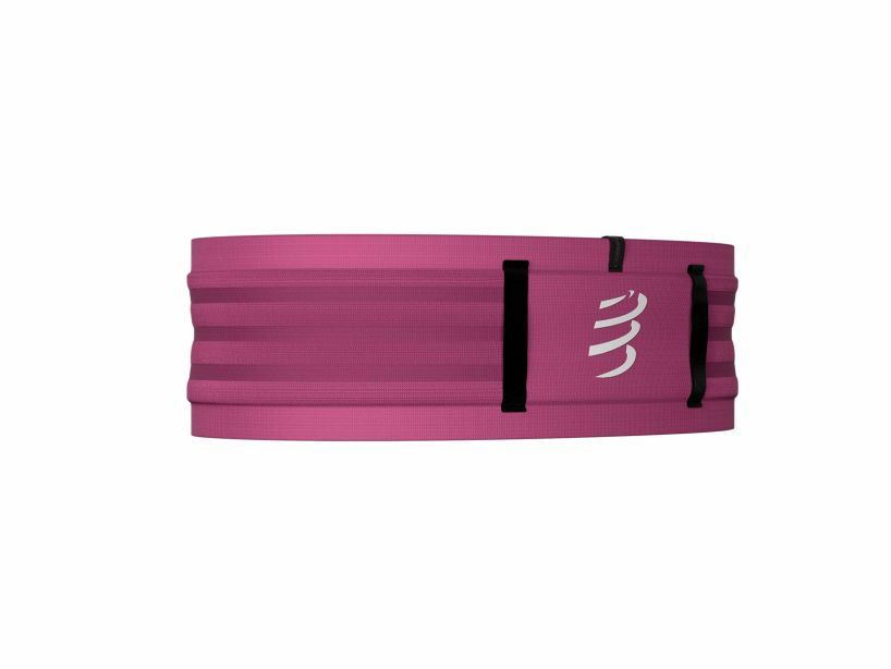 Compressport Unisex Free Belt Pro Deco Rose Running Waist Pack - Lightweight Hydration Belt for Jogging, Hiking & Fitness - Model CU00011B_370