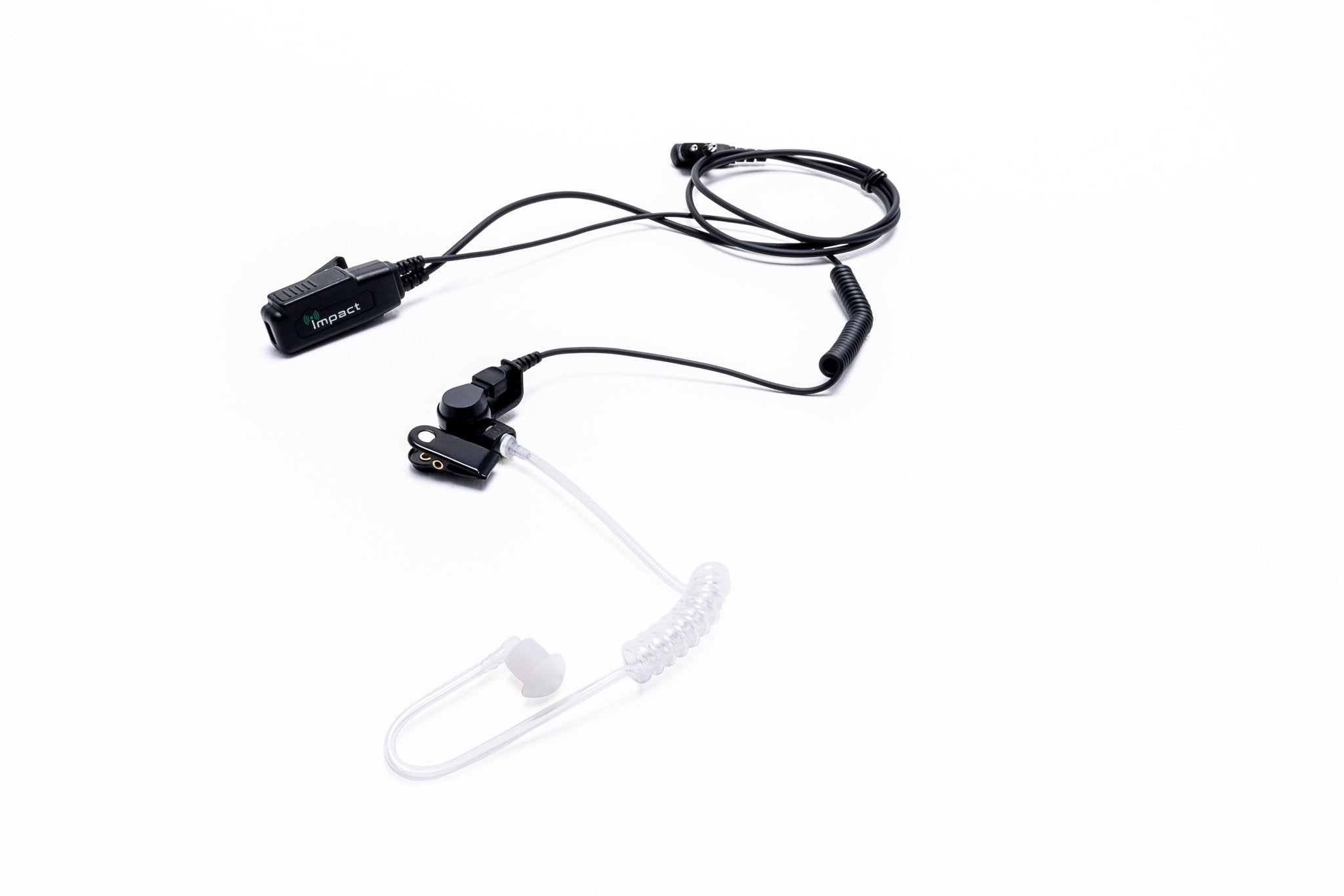 Impact Gold Series 1 Wire Surveillance Kit - Hardwired with Acoustic Tube for Two Way Radio M11 G1W AT1 HW | Professional Communication Solution for Security, Law Enforcement & Emergency Response Teams