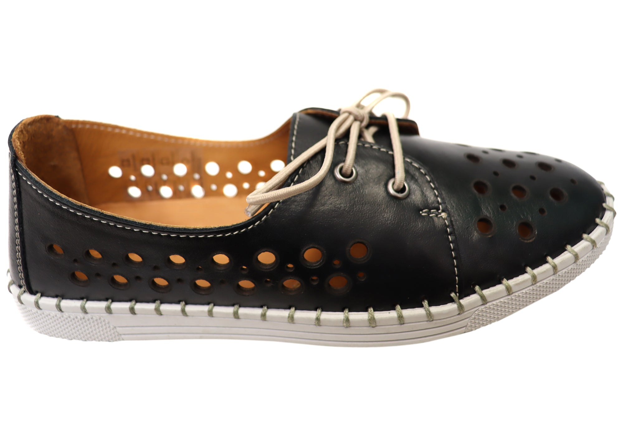 Orizonte Gemma Women's Comfortable Leather Shoes - European Style for Work, Walking & Casual Wear