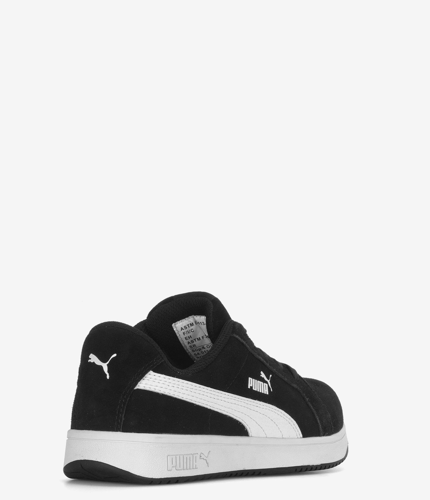 PUMA Safety Iconic Suede Low Composite Toe Shoes for Women - Lightweight Work Shoes with Slip-Resistant Sole for Construction, Warehouse & Industrial Work