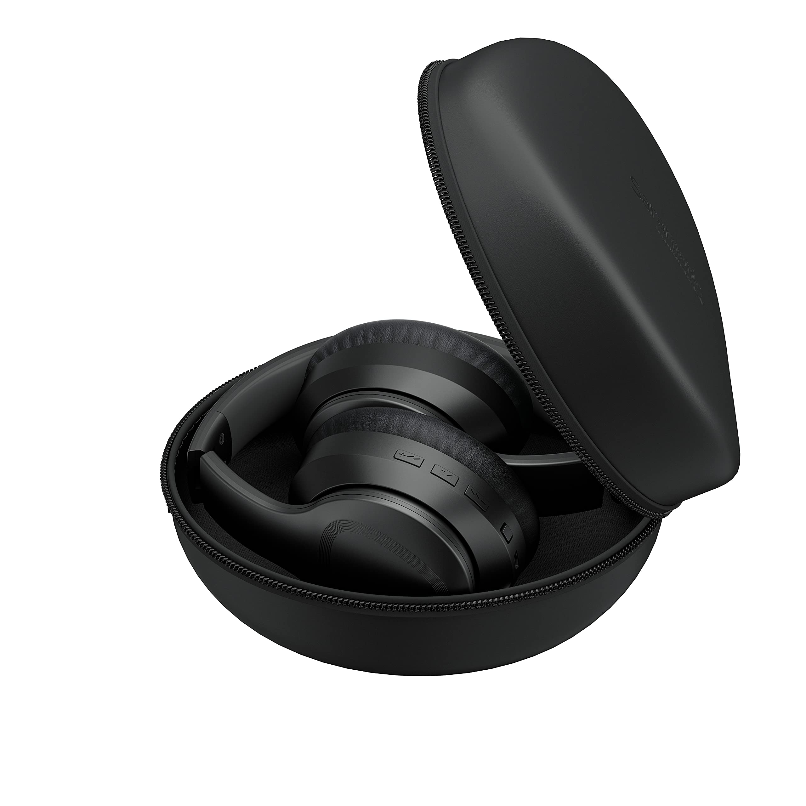 Saramonic SR-BH600 Wireless Bluetooth 5.0 ANC Noise Cancelling Over-Ear Headphones with 40mm Drivers & Premium Leather Earpads - Black | Perfect for Travel, Office Work & Music Listening