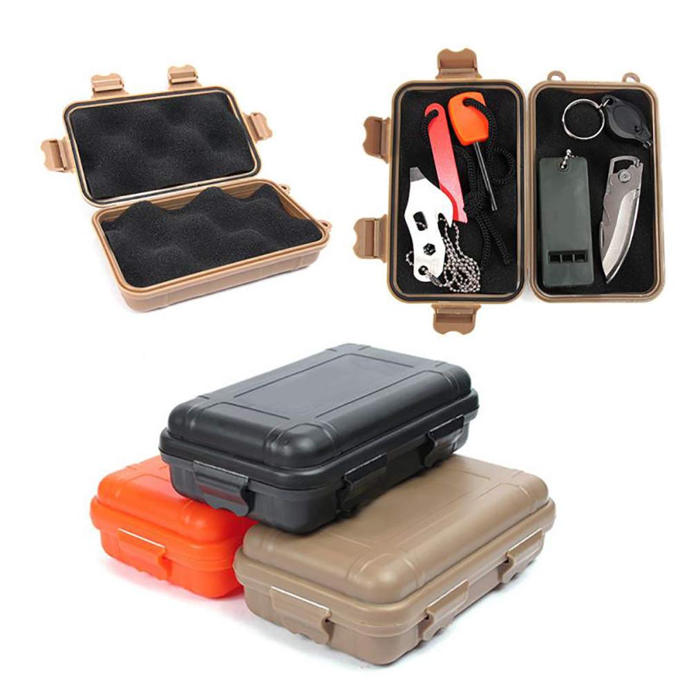 TopHomer Waterproof Shockproof Storage Box for Fishing Camping Hiking