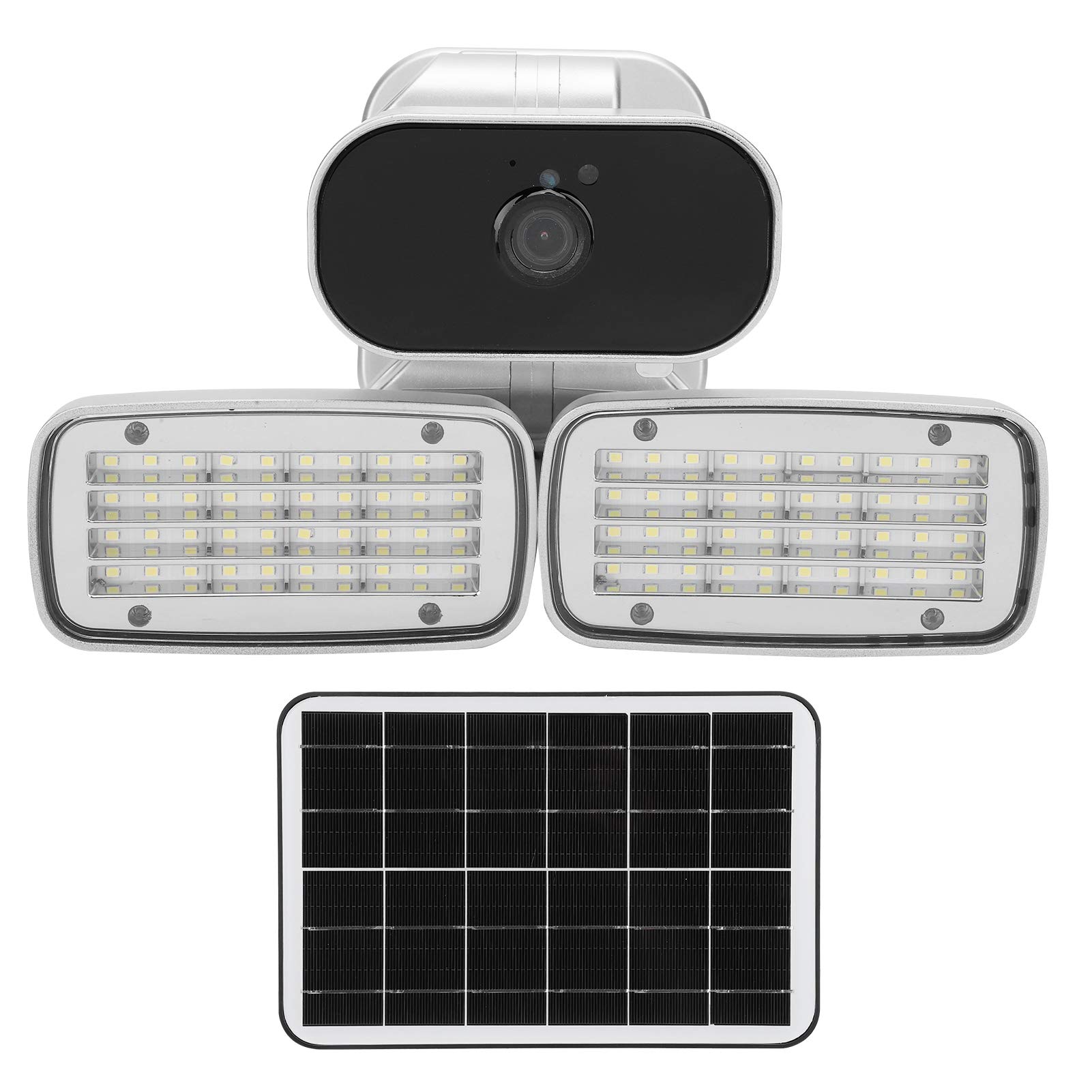 1080P HD Solar Powered Outdoor Security Camera with Night Vision & LED Lights - Wireless Garden CCTV for Home & Courtyard Protection (European Version) | Ideal for Backyard, Garage & Perimeter Monitoring