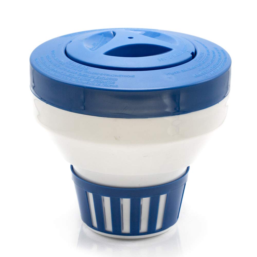 WWD POOL Floating Pool Chlorine Dispenser for 1-3