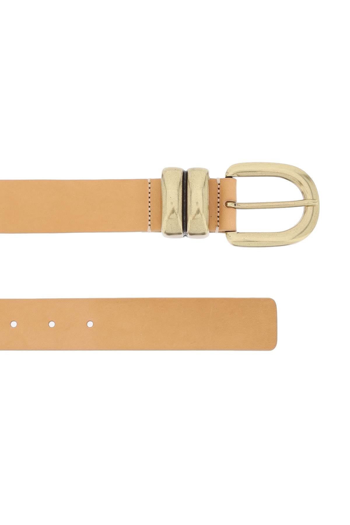 By Malene Birger Zoira Genuine Leather Belt for Women - Stylish Accessory for Dresses, Jeans & Office Wear