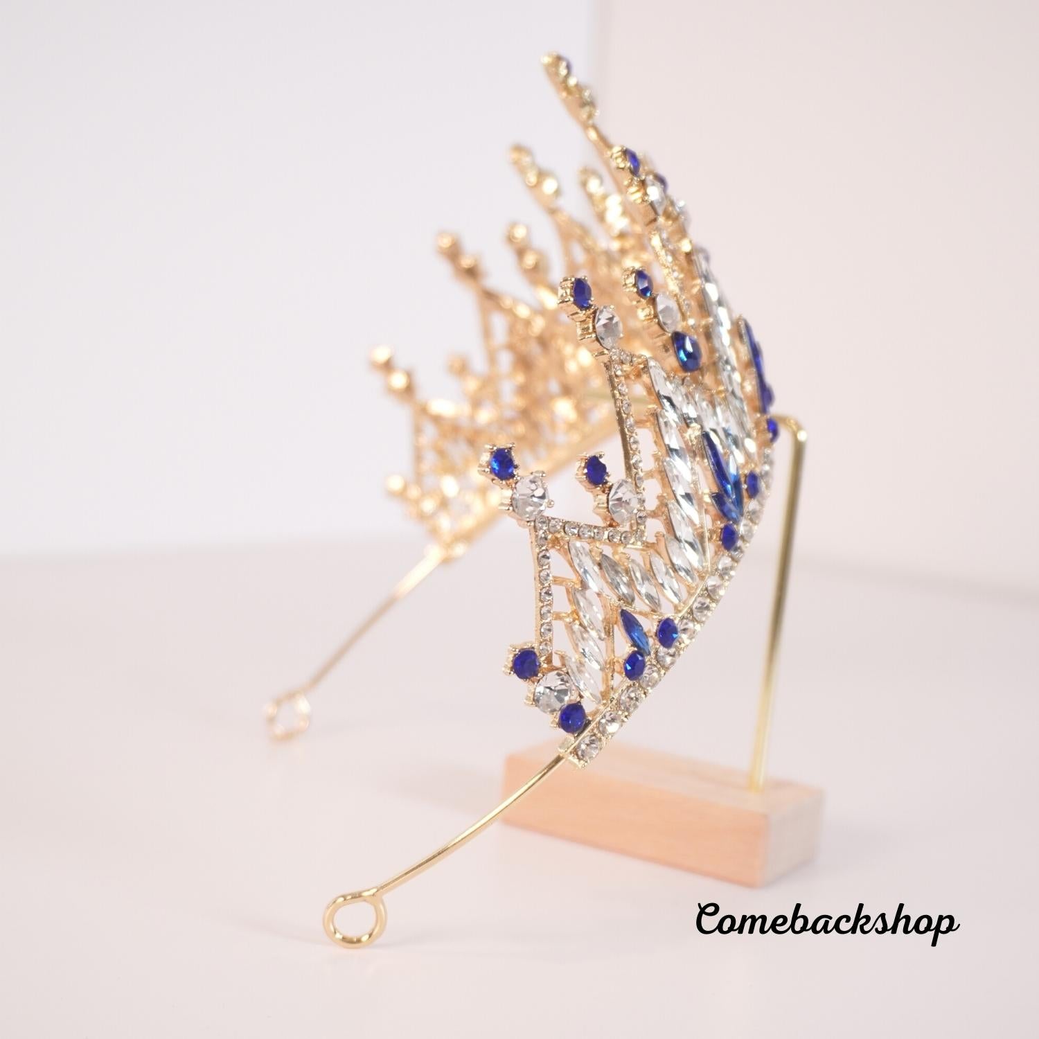 Elegant Wedding Crown Headband - Bridal Tiara for Women, Pageant Diadem Hair Accessory - Perfect for Cosplay, Birthday Gifts & Special Occasions