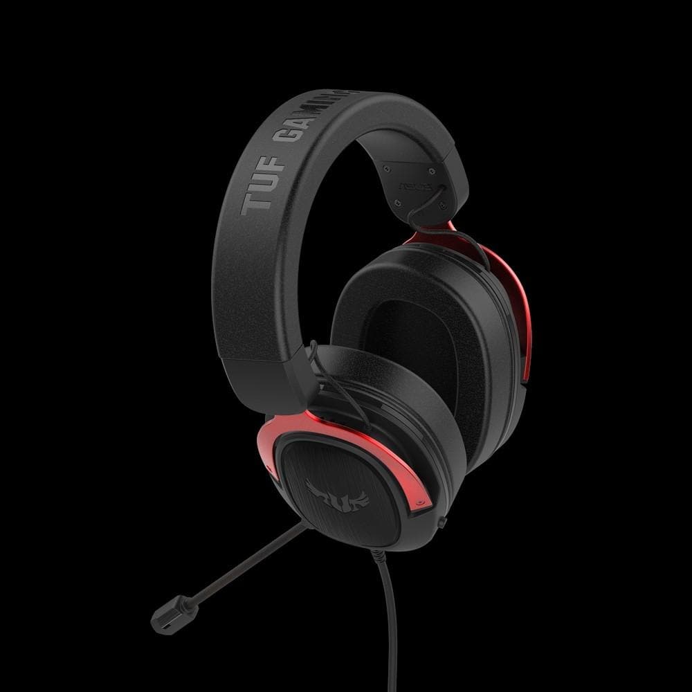 ASUS TUF Gaming H3 7.1 Surround Sound Wired Gaming Headset with Microphone - Noise Cancelling, Comfortable Ear Cushions for PC, PS4, Xbox - Perfect for FPS, MOBA & Streaming (2-Year Warranty)