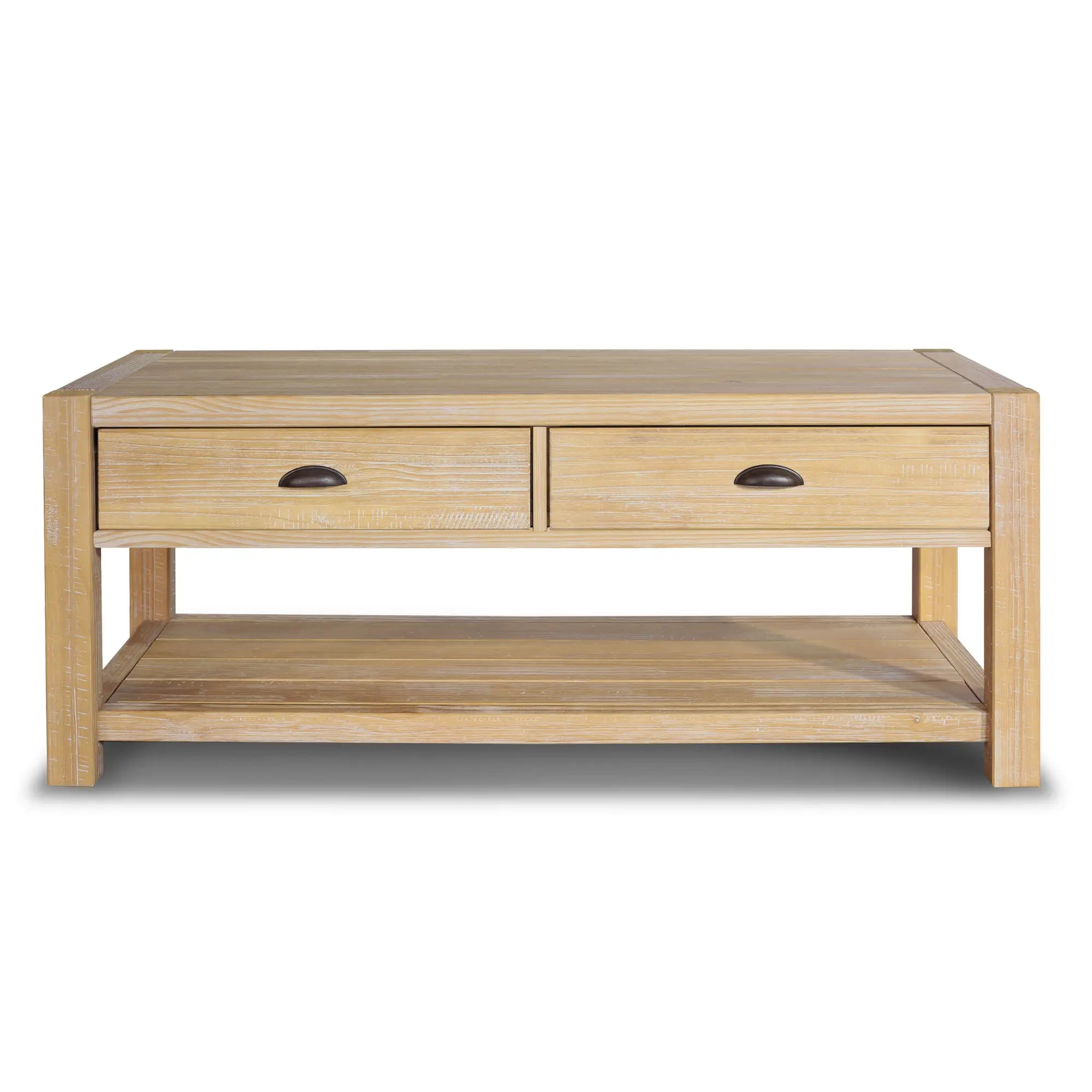 Modern Montauk Coffee Table - Solid Wood Mid-Century Design for Living Room, Office & Lounge - Stylish & Durable Home Decor Furniture