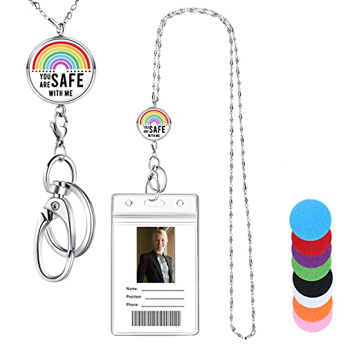 Rainbow-you Are Safe With Me Black