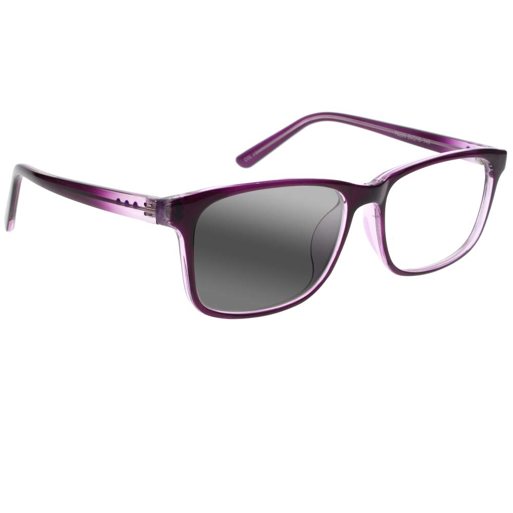 Progressive Transition Photochromic Multifocal Reading Glasses for Men & Women - Light Adaptive Lenses for Indoor/Outdoor Reading & Computer Use
