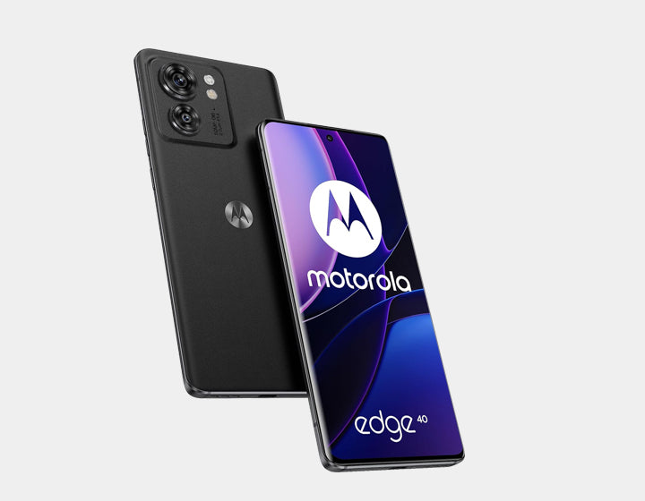 Motorola Edge 40 5G Unlocked Smartphone - 256GB ROM 8GB RAM Dual SIM GSM - Eclipse Black | Fast 5G Connectivity, Premium Performance for Streaming & Gaming
