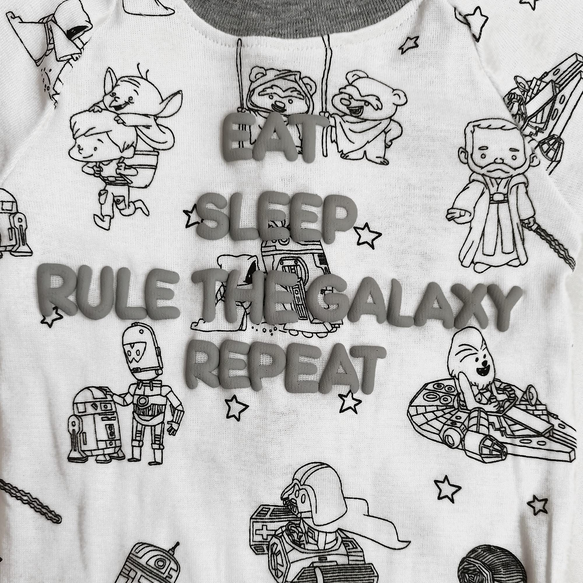Star Wars Baby Stretchie Sleeper - Soft & Comfortable Infant Pajamas for Boys & Girls | Perfect for Bedtime, Playtime & Cosplay