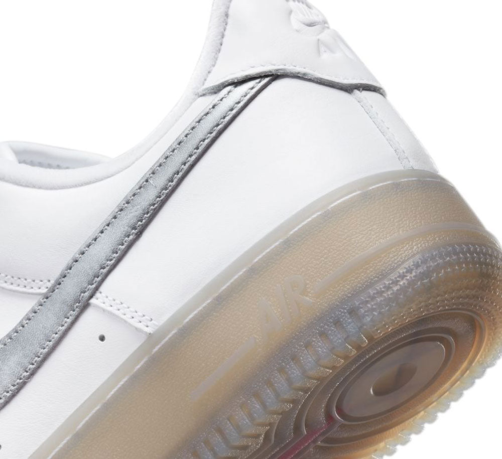 Nike Air Force 1 '07 PRM Premium White Sneakers - Men's Basketball Shoes for Casual Wear & Street Style Fashion