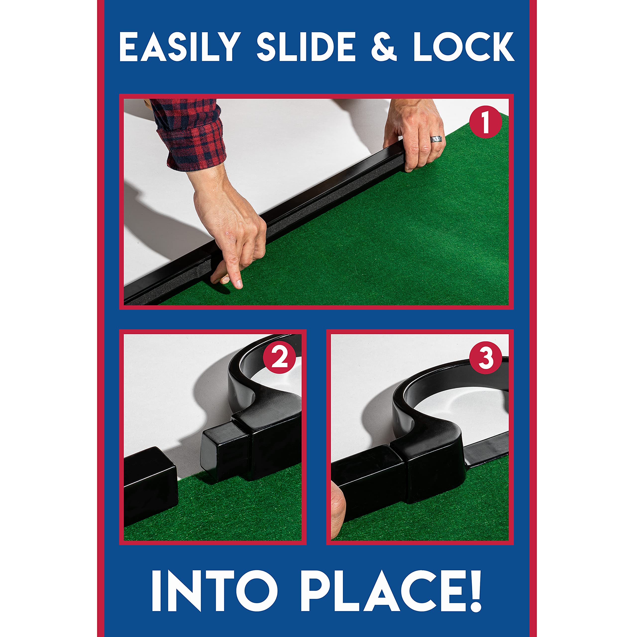 Franklin Sports Billiards Golf Game Set - Fun Indoor Mini Pool & Golf Combo for Kids, Adults & Family Game Night - Perfect for Parties, Gifts & Home Entertainment