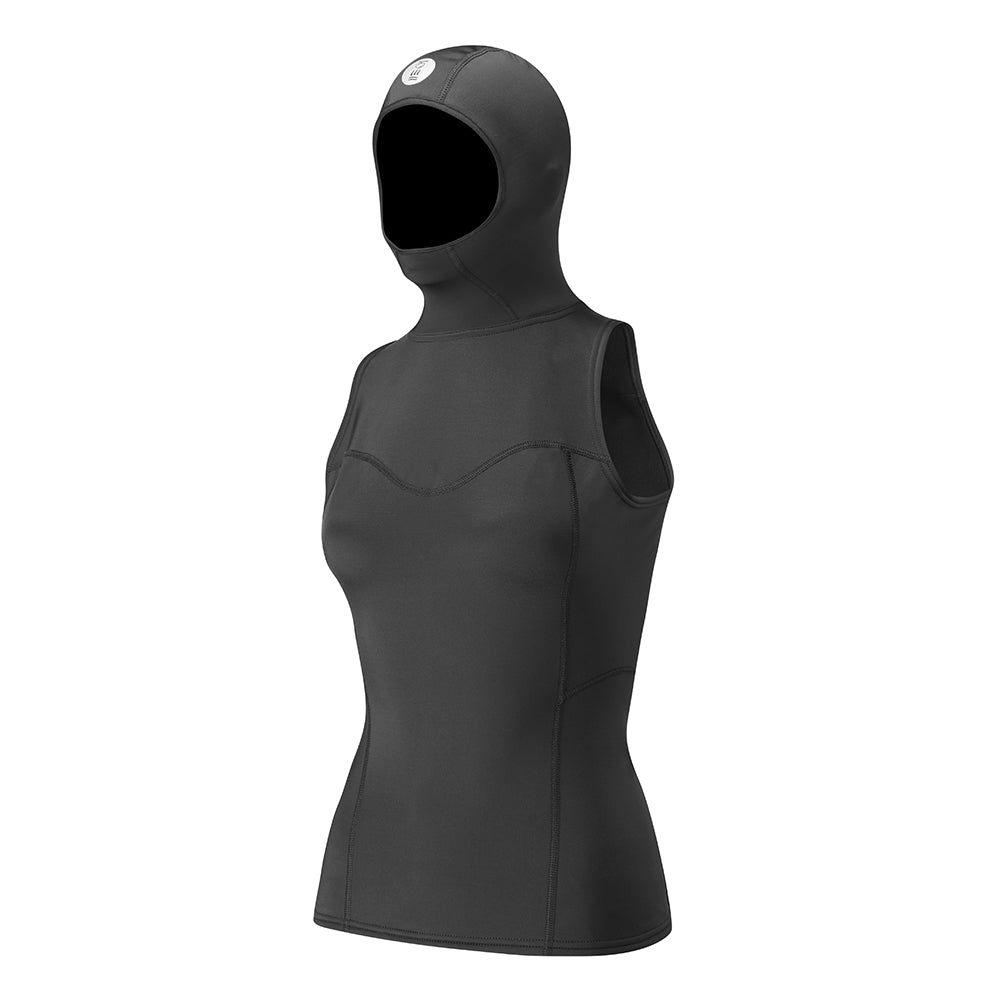 Fourth Element THERMOCLINE ZERO Women's Hooded Vest - Lightweight Thermal Insulation for Outdoor Activities, Hiking & Winter Sports