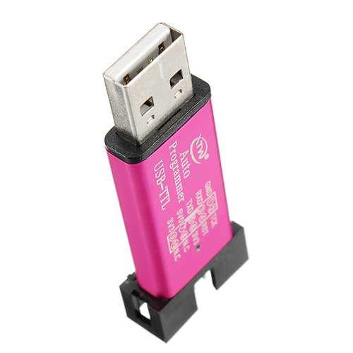 STC USB to TTL Serial Adapter CH340 Chip 5V/3.3V Automatic Programmer with 115200 Baud Rate & 500mA Self-Recovery Fuse - Perfect for Microcontroller Programming, Arduino Projects, and Embedded System Development