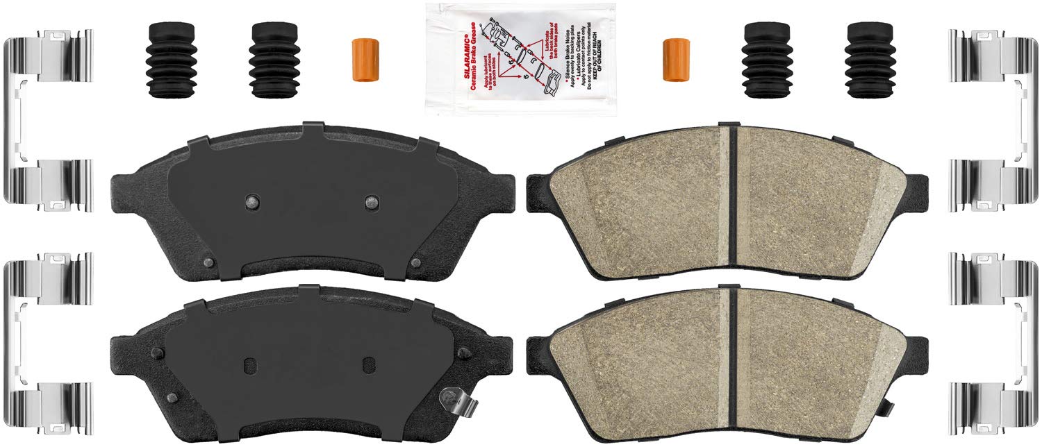 High-Performance Disc Brake Pad Set for Cadillac SRX - Front & Rear Replacement Brake Pads - Perfect for City Driving, Highway Commuting & Off-Road Adventures