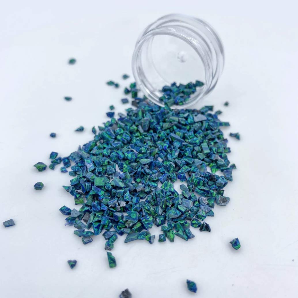 Patrick Adair Supplies Black Emerald Opal (1g) - Genuine Opal Gemstones for Jewelry Making, Wire Wrapping & DIY Crafts | Perfect for Rings, Necklaces & Earrings
