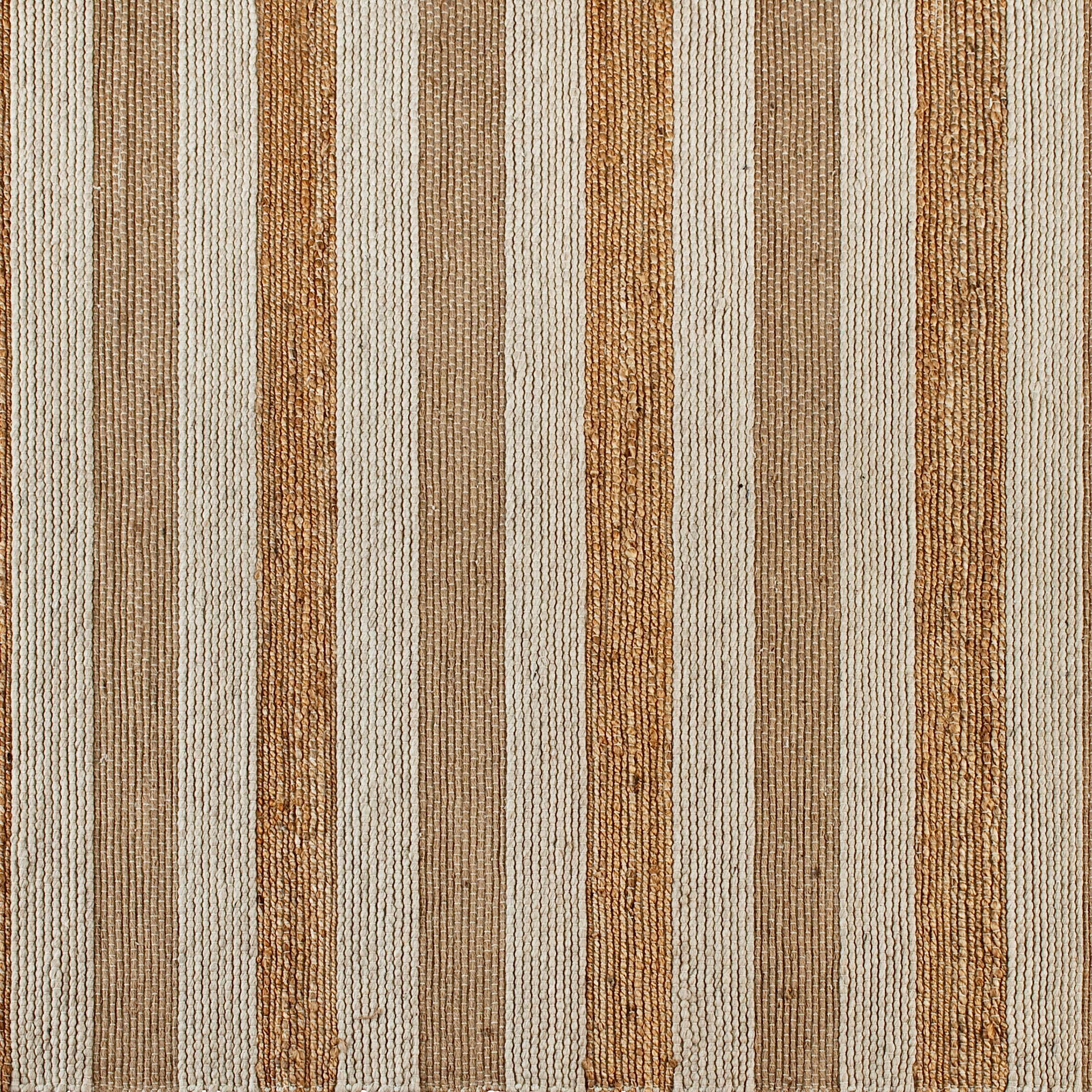 Merrick Lane 5' x 7' Handwoven Jute Blend Area Rug - Natural Fiber Floor Mat for Living Room, Bedroom & Dining Area - Eco-Friendly Home Decor