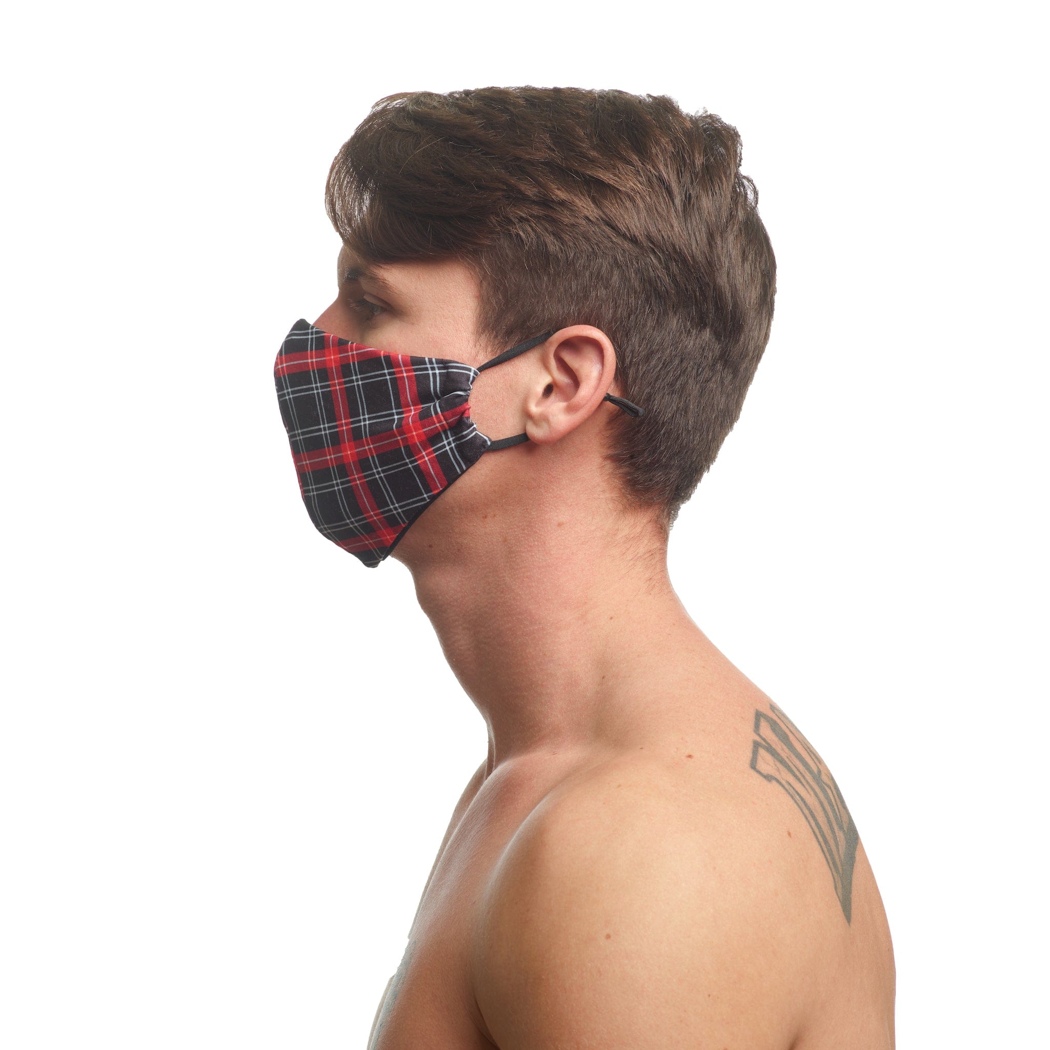 Premium Tartan Face Mask - Reusable & Breathable Fabric for Comfortable Protection | Ideal for Daily Use, Travel & Outdoor Activities