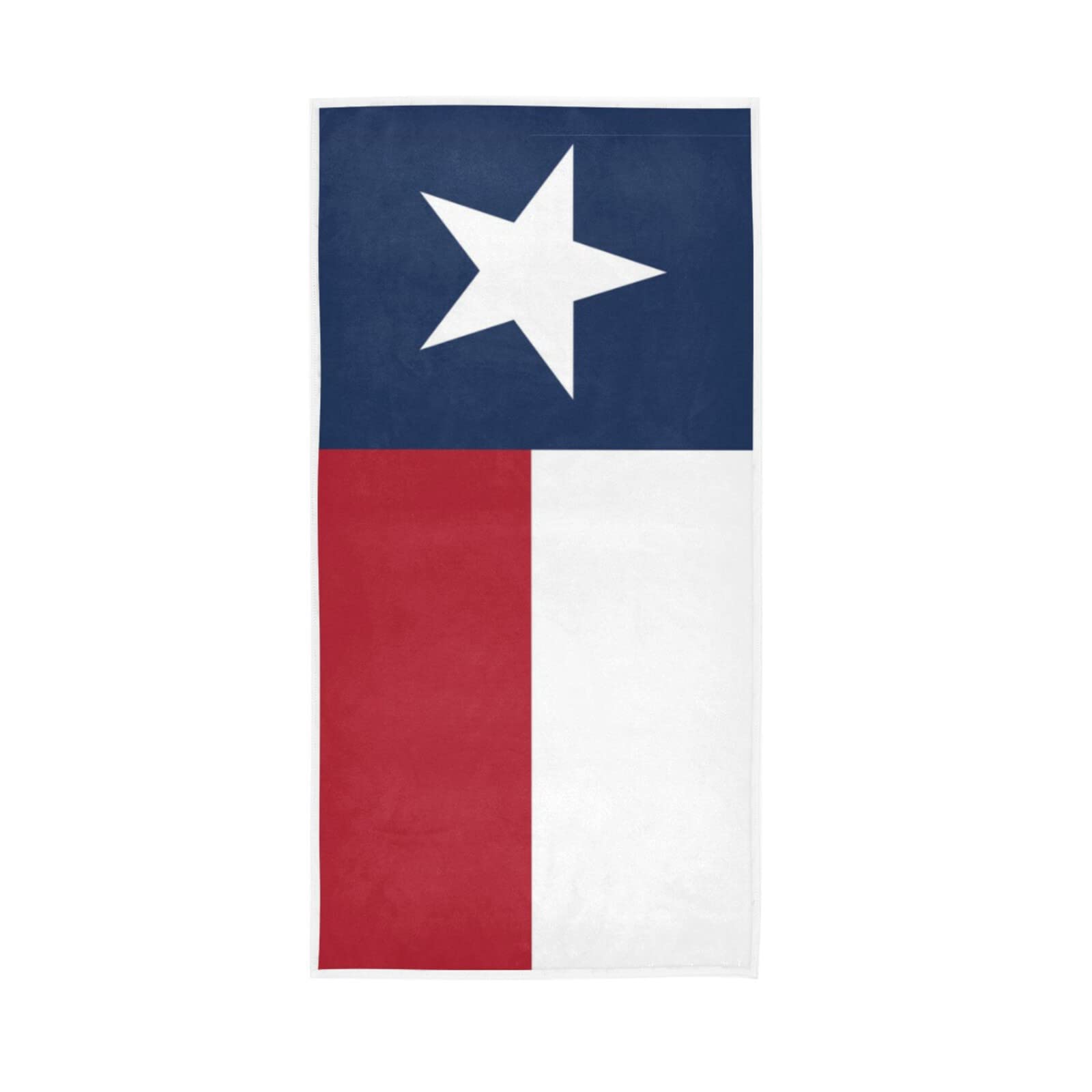 Texas State Flag Large Hand Towels - Soft & Absorbent 15