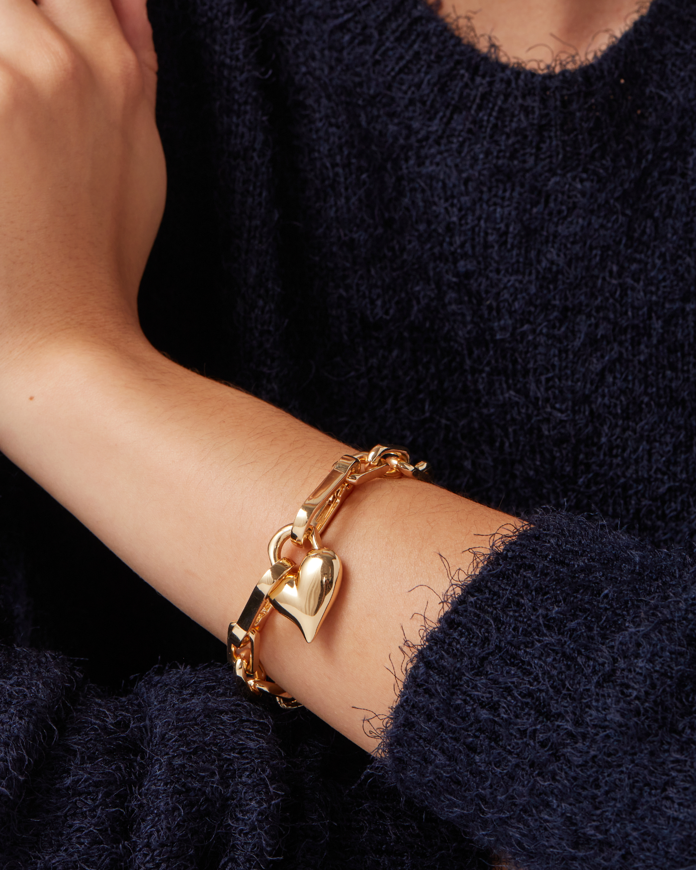 Heart Padlock Chain Bracelet for Women - Romantic Love Lock Jewelry Gift for Her - Perfect for Valentine's Day, Anniversary & Couple Matching