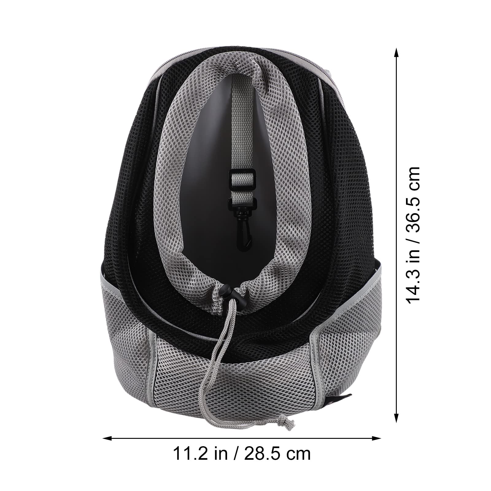 1pc Mesh Pet Backpack - Travel Carrier for Small Dogs & Cats